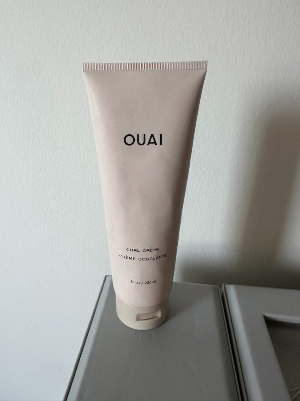 OUAI Curl Cream - Curl Defining Cream for Hydrated, Shiny Curls - 8 oz
